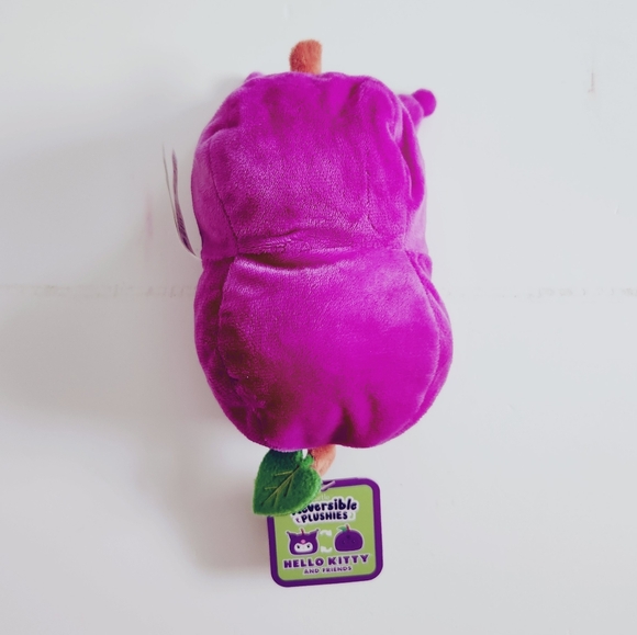 TeeTurtle Hello Kitty And Friends Reversible Kuromi Plum - Picture 7 of 9